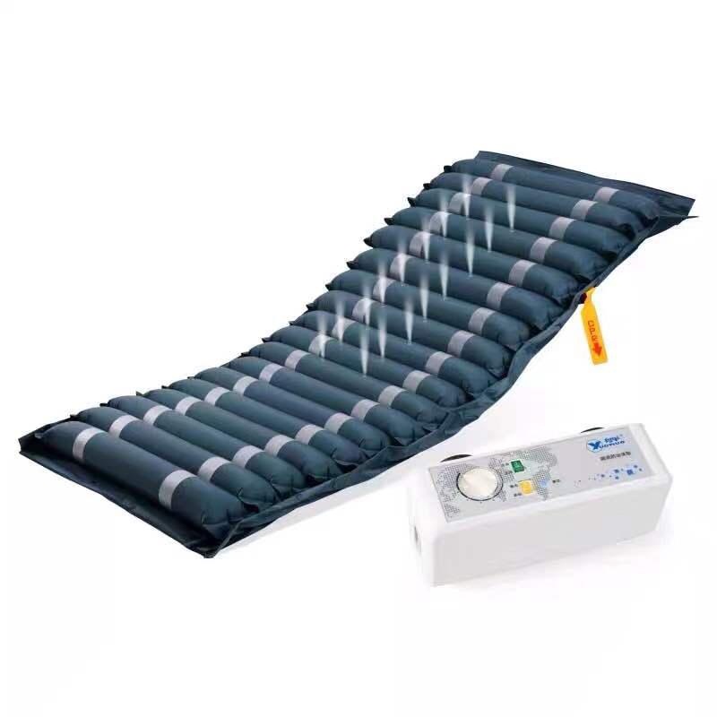 Air Mattresses loaded on hospital bed makes patient comfortable and relaxation